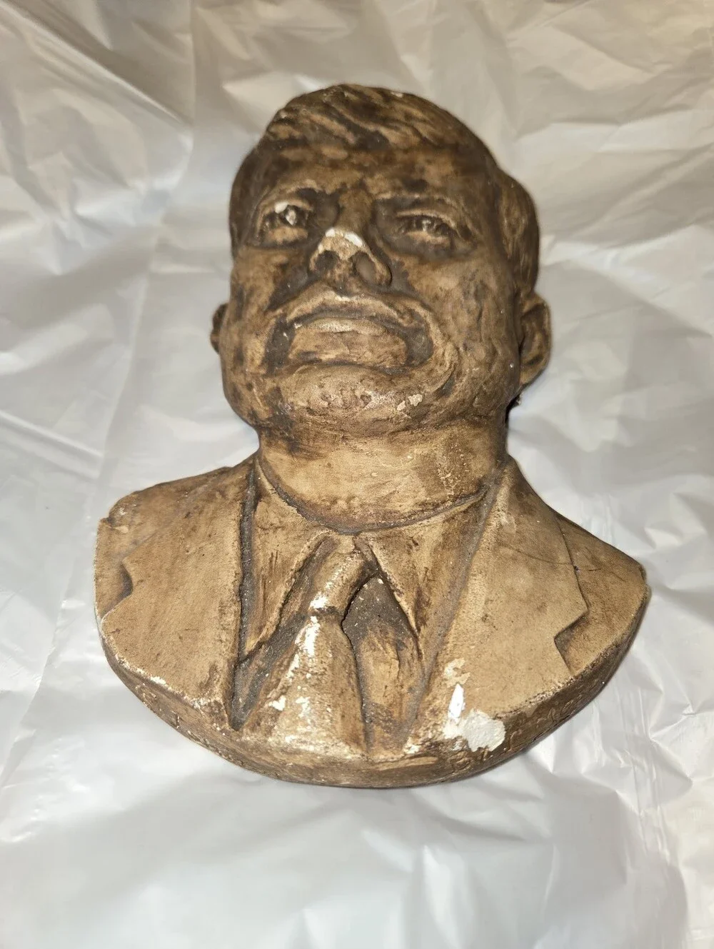 Bronze-Colored JFK Bust